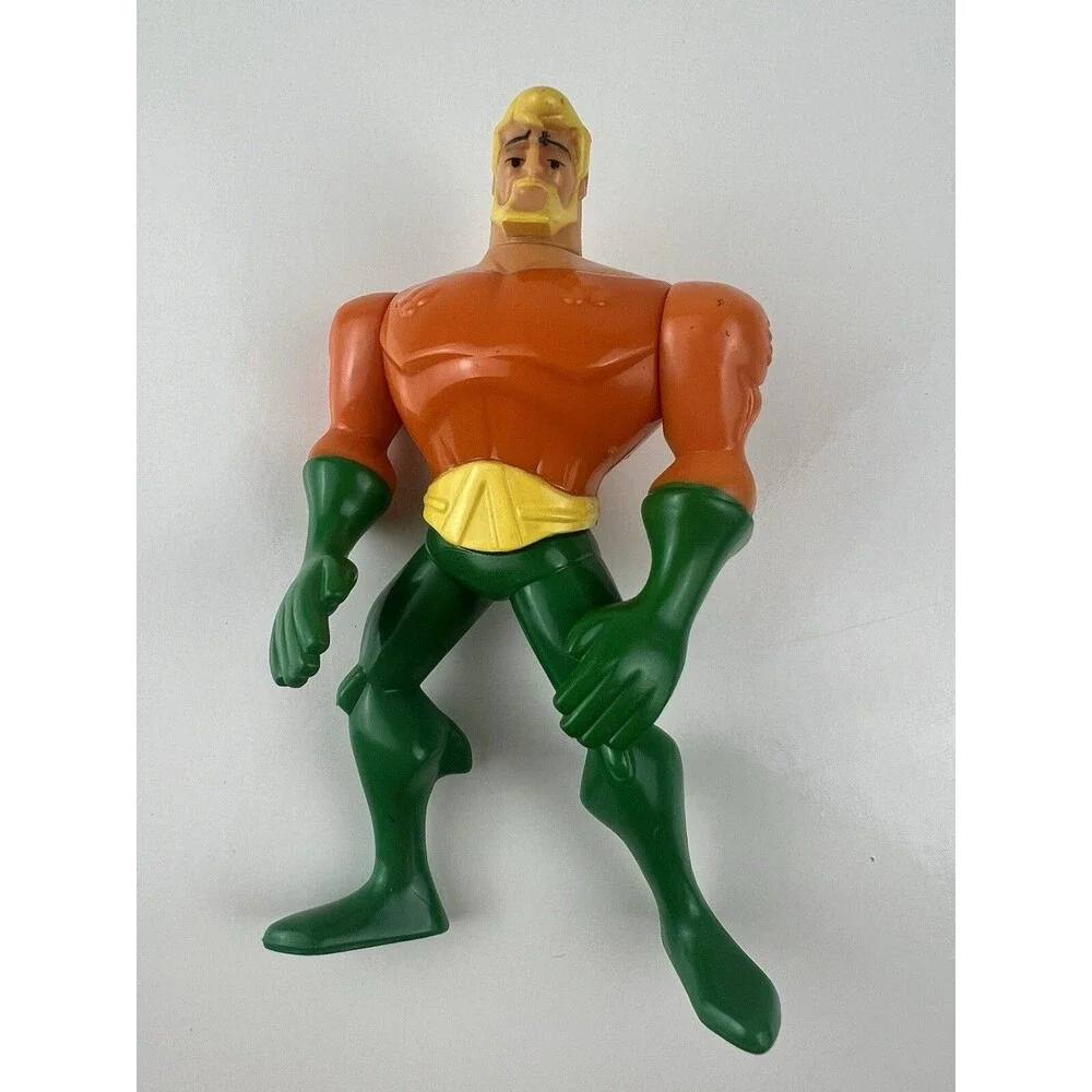 Aquaman Batman The Brave and the Bold McDonalds Happy Meal 2010 Cake Topper Toy
